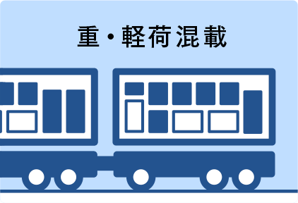 重・軽荷混載